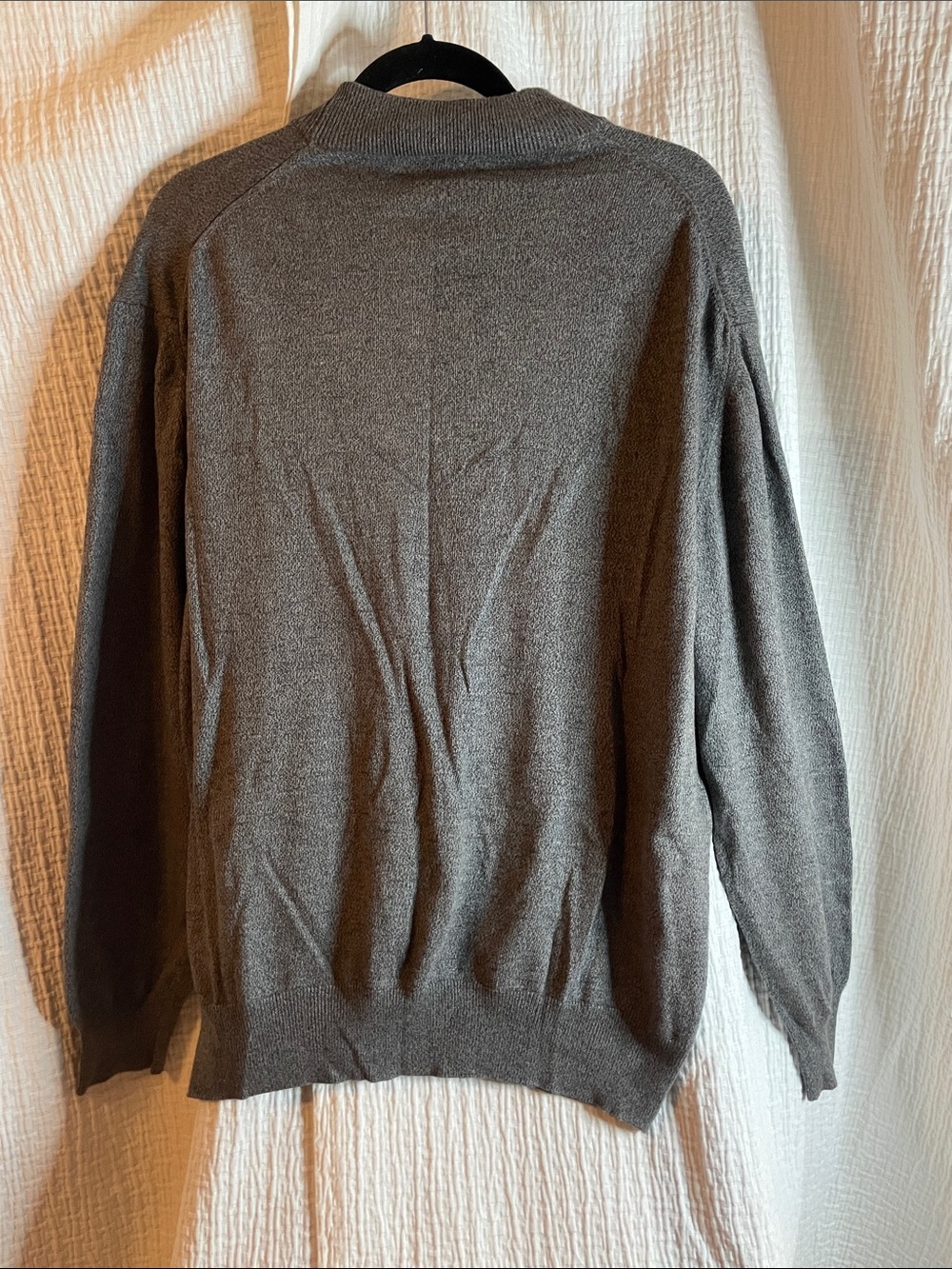 Pronto Uomo Gray Brown Crewneck Sweater | size XL - Picture 5 of 9